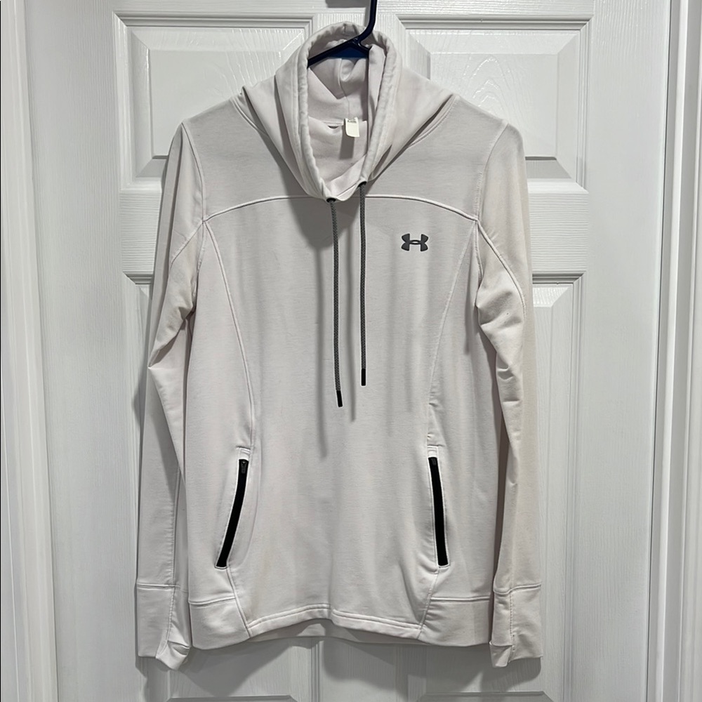Under Armour White Sweatshirt